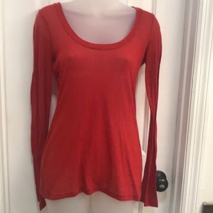 Maurices long sleeve sheer tee